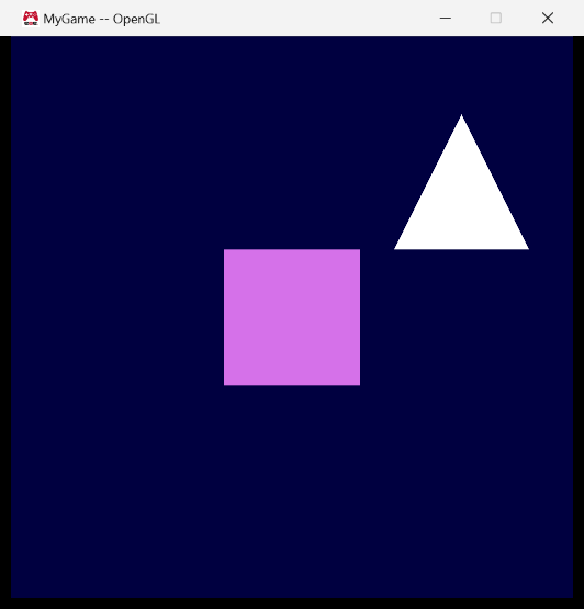 The OpenGL build
