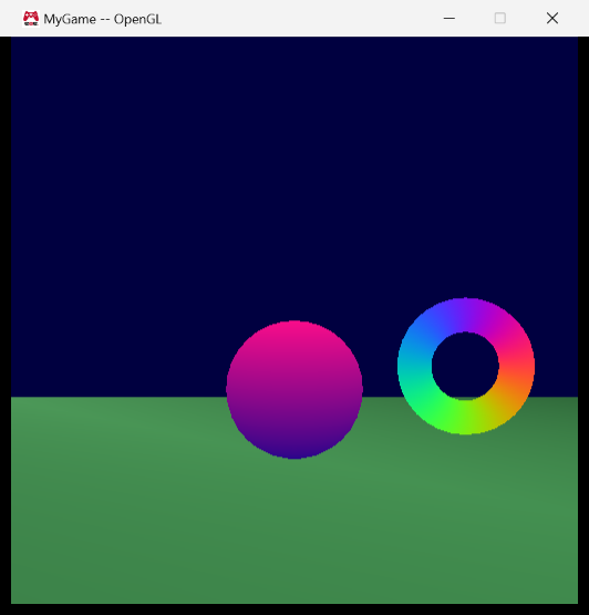 The OpenGL build