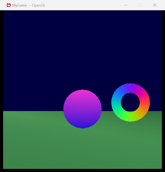 The OpenGL build